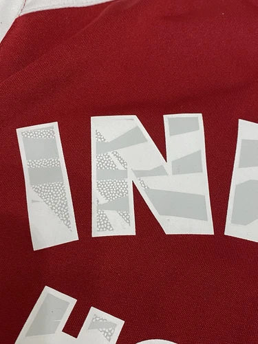 ADIDAS FULL ZIP-UP IU INDIANA HOOSIERS RED/WHITE POLYESTER JACKET WOMEN'S SMALL - Picture 10 of 14