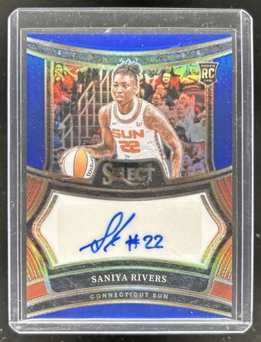Saniya Rivers 2025 Panini Prizm Saniya Rivers Blue