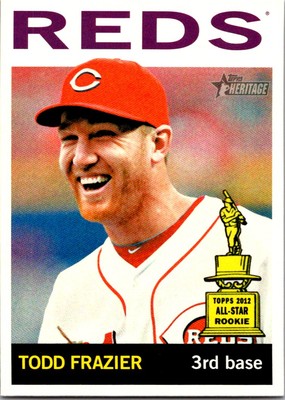 Todd Frazier 2013 Topps Heritage #85 Cincinnati Reds