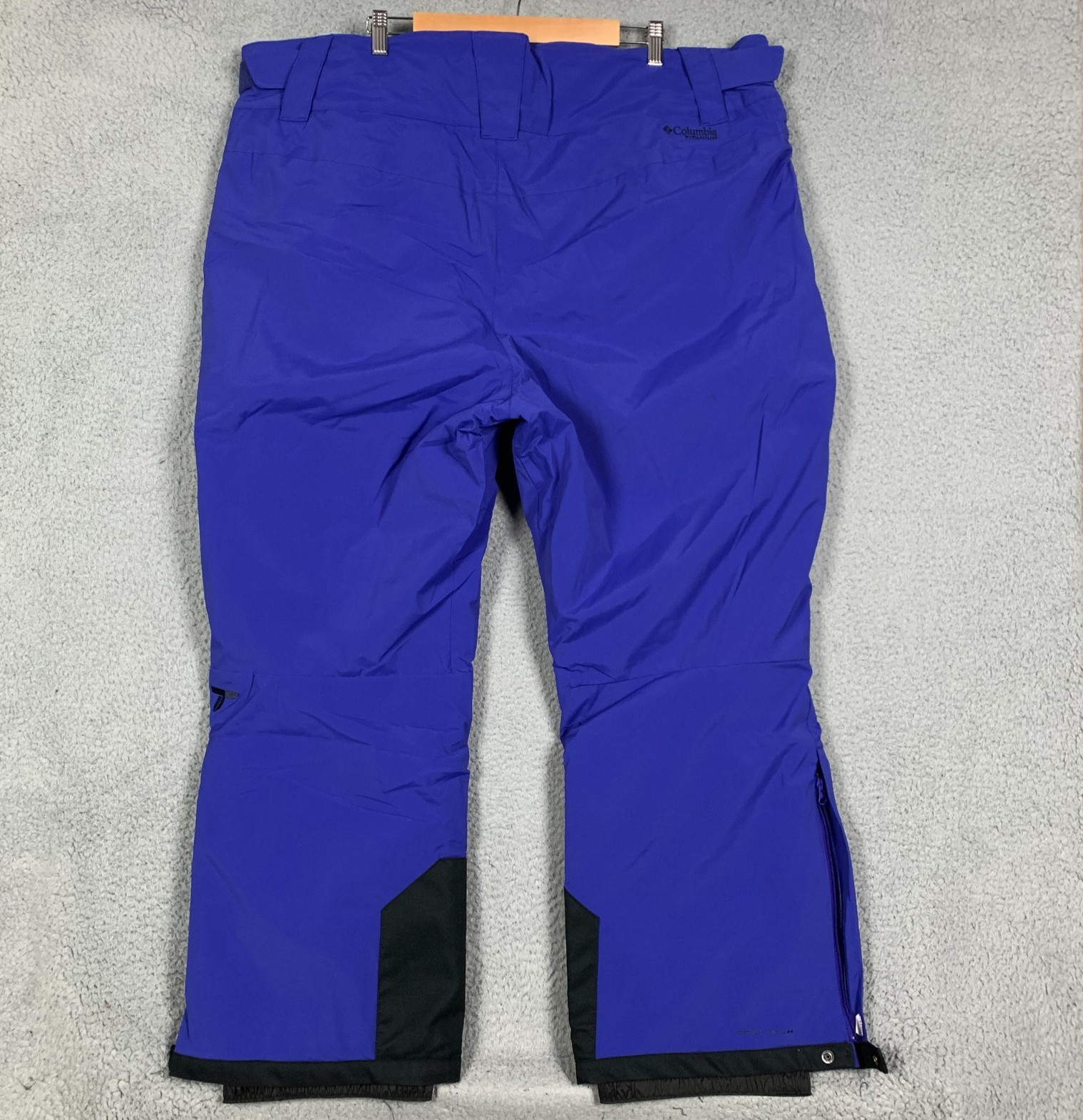 Columbia Cirque Bowl Pants Womens Plus 3X Blue Titanium Insulated Ski NWT $170 thumbnail 7