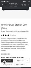 Omni Power Bank Charger 20 Capacity