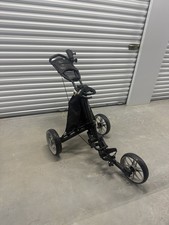 Caddytek CaddyLite EZ V8 3 Wheel Golf Push Cart Lightweight Folding 1