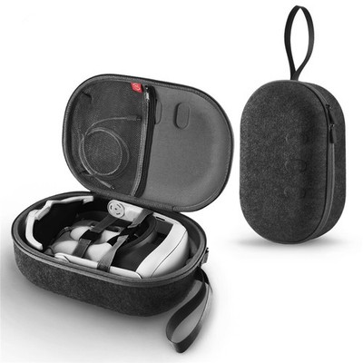 VR Headset Storage Box Bag For Meta Quest 3 Portable Carrying Case Accessories