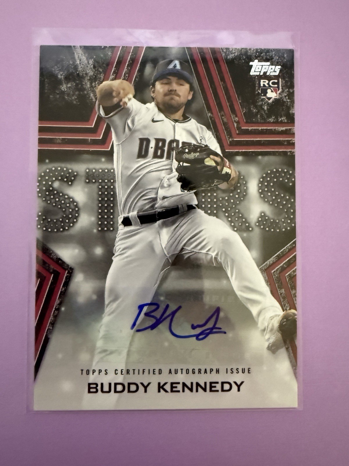 2023 Topps Buddy Kennedy Black Rookie Auto /199 #BSA-BKE Diamondbacks