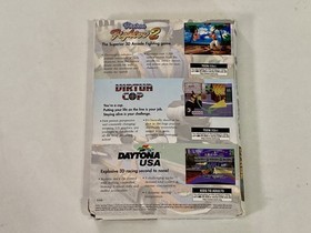 Saturn 3 Free Games Pack (Virtua Fighter 2, Virtua Cop, Daytona USA) CIB Good