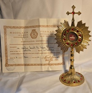 Sacred Christian Devotional of Saint Pius X w/Certificate of Authenticity