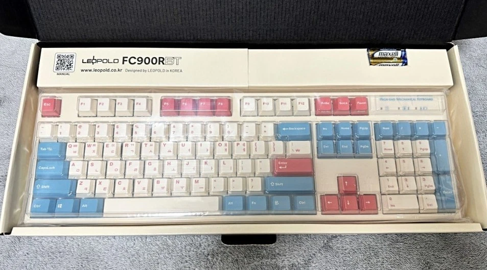 Leopold FC750RBT Coral Blue / Korean Layout / Express / Genuine - Image 3 of 4