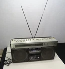 RARE Vintage Sharp Model GF-9595 Radio Cassette Tape Player Recorder Boom Box