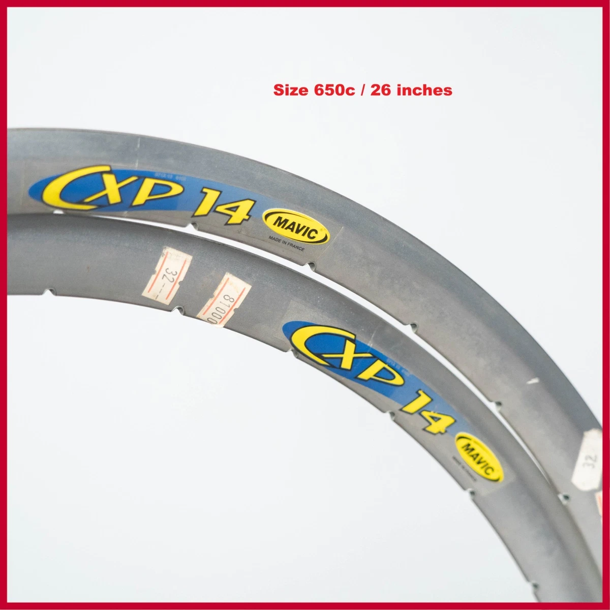 650C Wheel Clincher Rims 32 Spoke Holes for sale | eBay