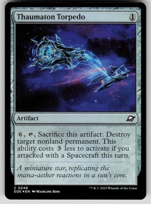 Thaumaton Torpedo Foil Common Edge of Eternities 246 MTG Near Mint 2025
