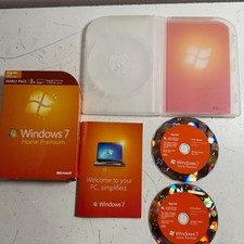 Microsoft Windows 7 Home Premium Upgrade Family Pack 3 PCs, 32/64-bit 