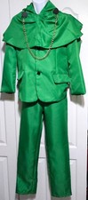 Avengers Doomsday Doctor Doom Costume Green Suit Cape Cosplay Halloween Adult XS