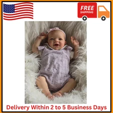 Reborn Baby Dolls Silicone Full Body 20 Inch Waterproof Realistic Newborn Baby
