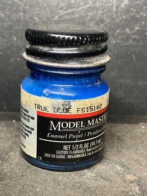 Testors Model Master True Blue 2030 Gloss Enamel Paint .5 oz