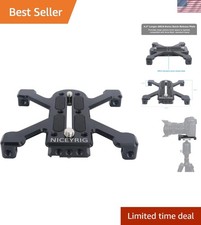 Versatile Arca Swiss Quick Release Plate Supports 22 lbs Cameras