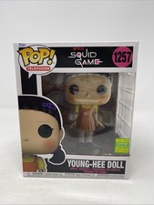 Funko Pop Squid Game 1257 Jumbo Young-Hee Doll SDCC 2022 LE Official Sticker