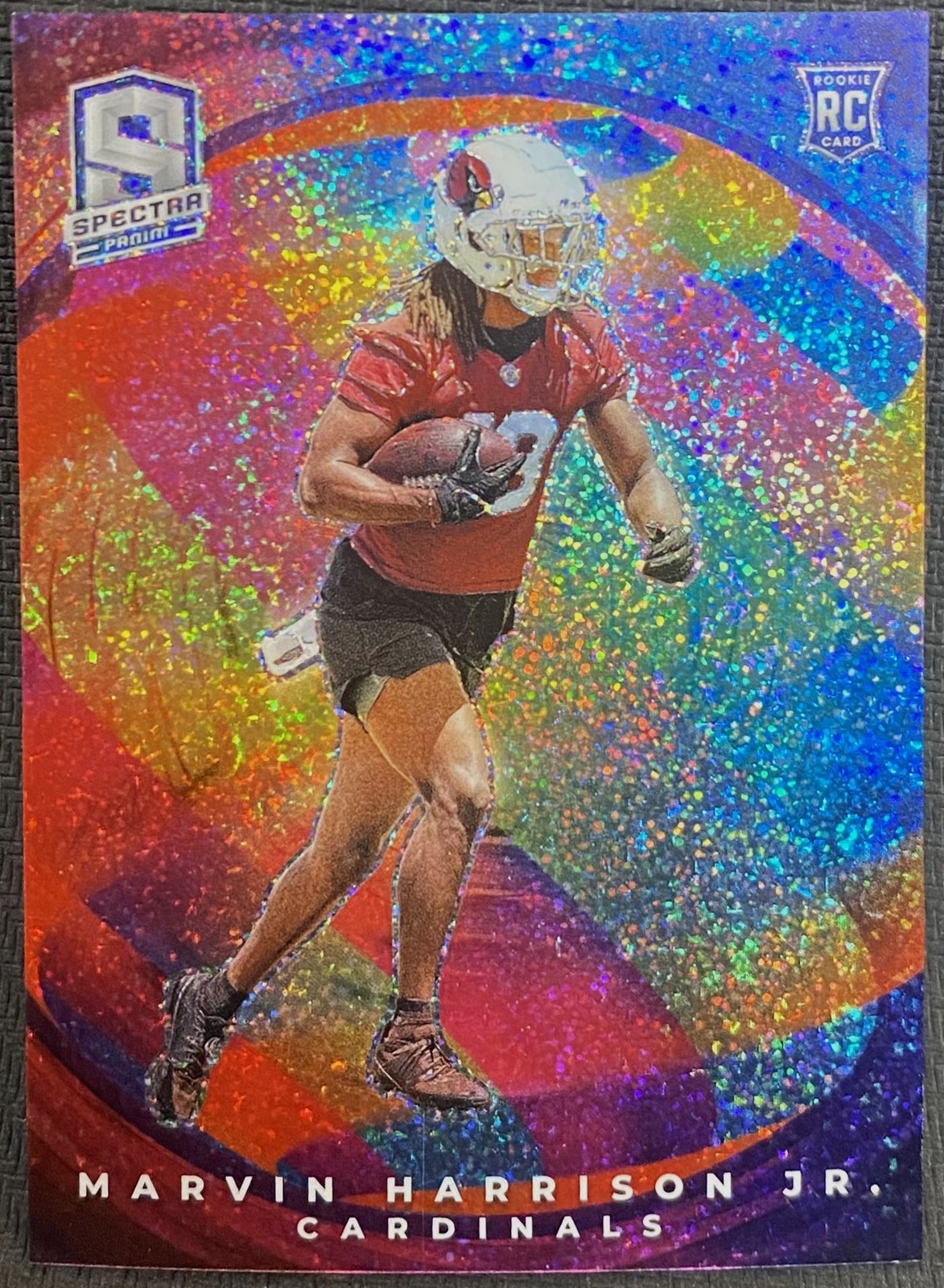 2024 Panini Spectra Color Sphere #16 Marvin Harrison Jr Rookie RC SSP Case Hit