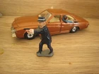 Corgi 290 Kojak Buick Regal With Figures Original Vintage