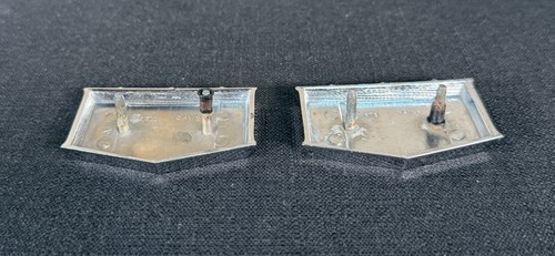 CHRYLSER 1971-75 VH-VJ VALIANT CHARGER-REGAL 770 CHROME REAR PILLAR '770' BADGES - Picture 8 of 10