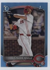 2025 Bowman Draft Chrome Sky Blue Refractor Mason Neville #BDC-109 1ny5