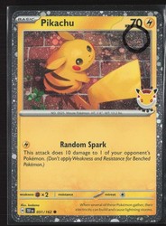 Pikachu 051/162 Temporal Forces Pokemon Day 2026 Stamped Promo