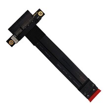 PCI-E 3.0 Riser Card 32G/BPS for M.2 NGFF NVMe to PCIe X4 Extension Cable 4 PIN
