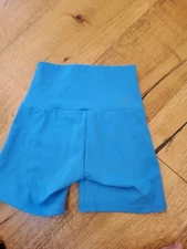  Light Blue Jo And Jax Kids Dance Shorts Youth XL