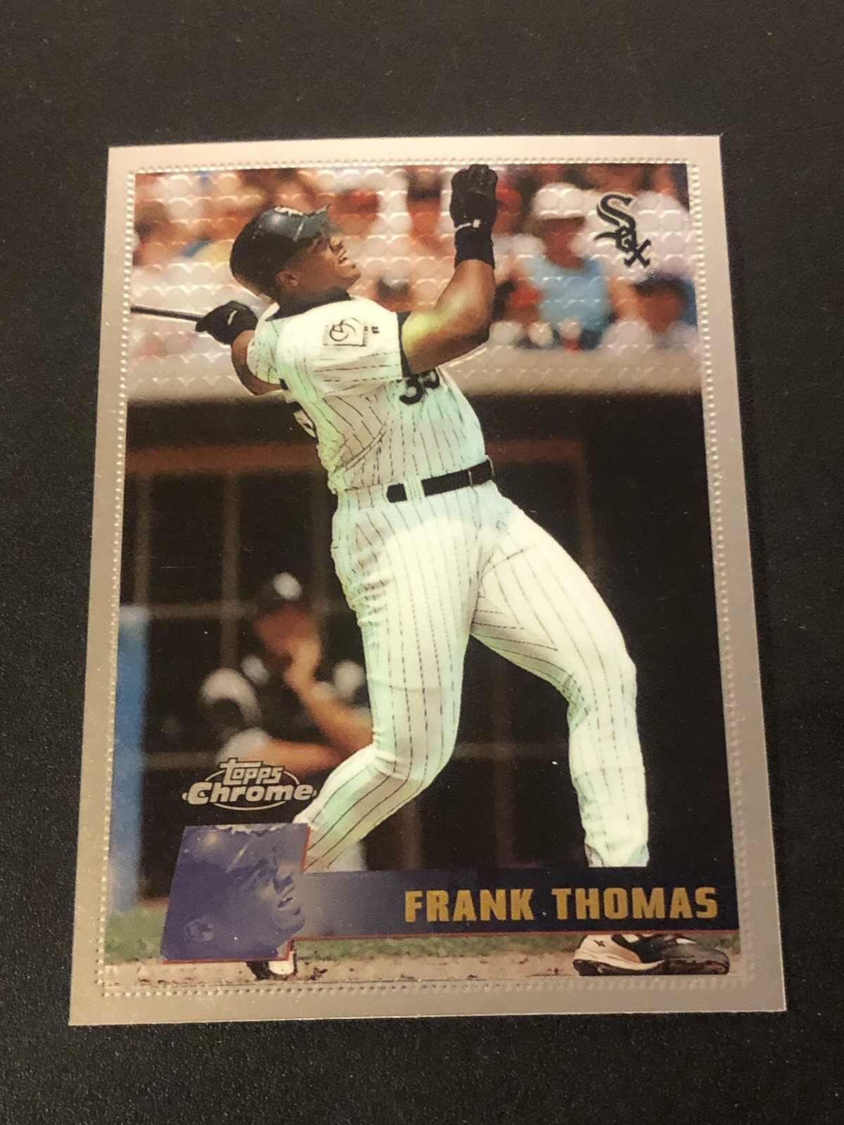 1996 Topps Chrome Frank Thomas #29 HOF