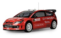 Citroen C4 Wrc #1 Rallye Monte Carlo 2008 Modellbausatz 1:8 FüR Sammler