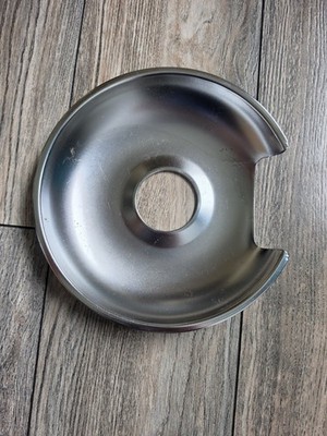 Range Chrome 8'' Drip Pan GE Hotpoint WB32X10013 OEM (SCRATCHES)