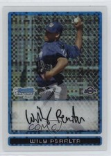 2009 Bowman Chrome Prospects X-Fractor 121/250 Wily Peralta #BCP138 qw7