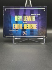 2025 Panini Silhouette Ray Lewis - Eddie George 1 ON 1 Booklet Auto Patch / 99