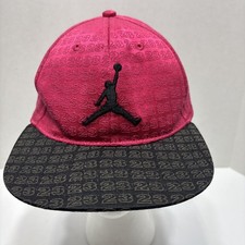 Youth Pink Black 23 Jordan Hat Baseball Cap