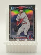 2025 Bowman - Chrome Prospects George Klassen #BCP-63 Reptilian Refractor (RC)