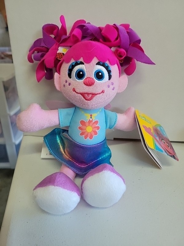 Sesame Street Friends 8-inch Abby Cadabby Plush  Stuffed Toy
