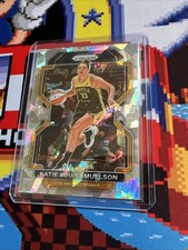 2022 Panini Prizm WNBA Cracked Ice Katie Lou Samuelson Los Angeles Sparks #18