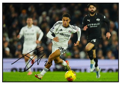 11506. Joshua King Signed Pictures (A4 Prints) Fulham