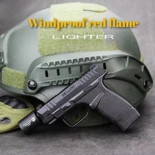 2025 Mini Pistol Gun Lighter: Hot Butane Gas Turbine, Windproof Metal Cigar Gift