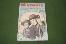 VINTAGE MAGAZINE WITH A RIFLEMAN TV SERIES COVER CHUCK CONNORS 1958