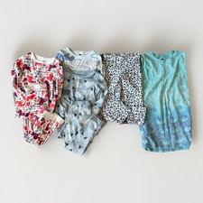 Tea Collection Girls Size 5 Lot 2 Sets Of Pj 1 No Pants 1 Legging  1 Dress
