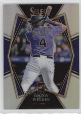 2022 Panini Select Premier Level Holo Silver Prizm Colton Welker #117 0g8o