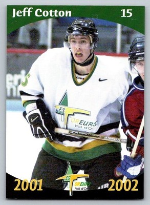 Jeff Cotton 2001-02 Val d'Or Foreurs