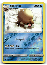 Piloswine 20/111 Reverse Holo Uncommon SM - Crimson Invasion LP