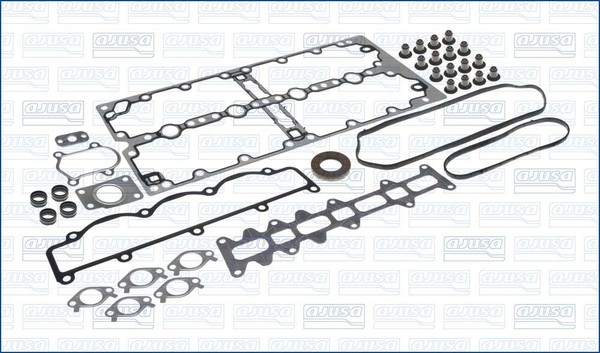 Ajusa 53017500 Dichtungssatz, Zylinderkopf FüR , Fiat, Iveco-image
