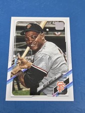 2021 Topps SP Variation #227 Willie Mays San Francisco Giants BASEBALL Card U8
