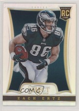 2013 Panini Select Silver Prizm Zach Ertz #250 fl4
