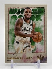 2023-24 Panini Court Kings - Water Color Damian Lillard #21 Milwaukee Bucks