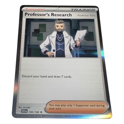 Professor's Research (Turo) 190/198 HOLO Scarlet & Violet NM - Buy 3 Get 2 Free