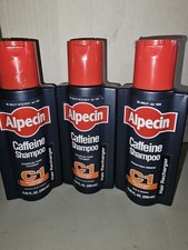 Alpecin C1 Caffeine Shampoo, 8.45 fl oz Pack of 3 , Caffeine Shampoo Cleanses