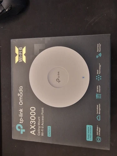 TP-LINK EAP653 AX3000 WiFi 6 WLAN Access Point - Weiß
